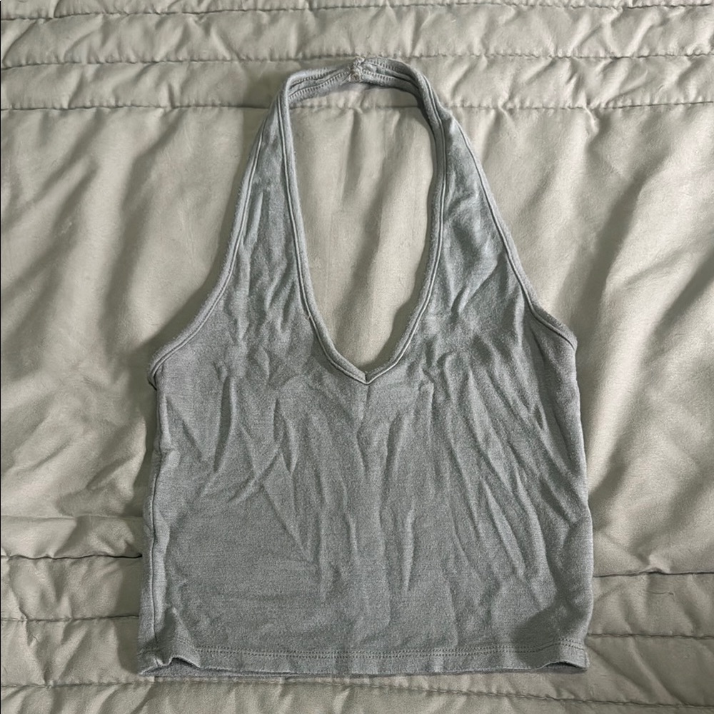 Women's Green Halter Top